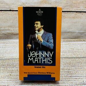 Johnny Mathis Greatest Hits [VHS Video Tape 1982] Music Concert Deniece Williams